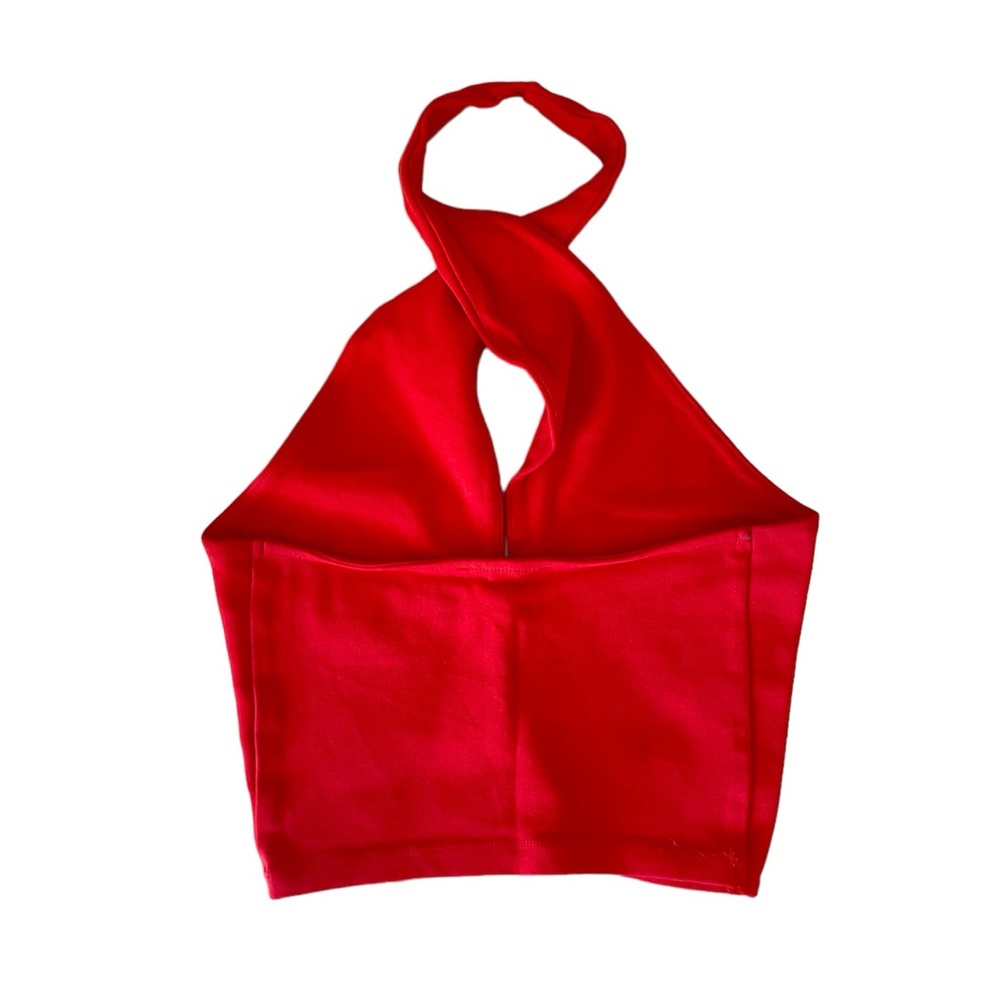 Zara Halter Neck Crop Top